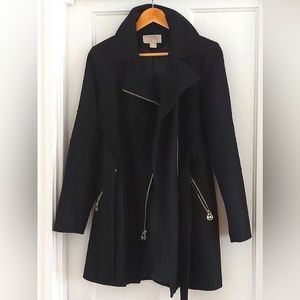 Michael Kors Belted Wool Coat